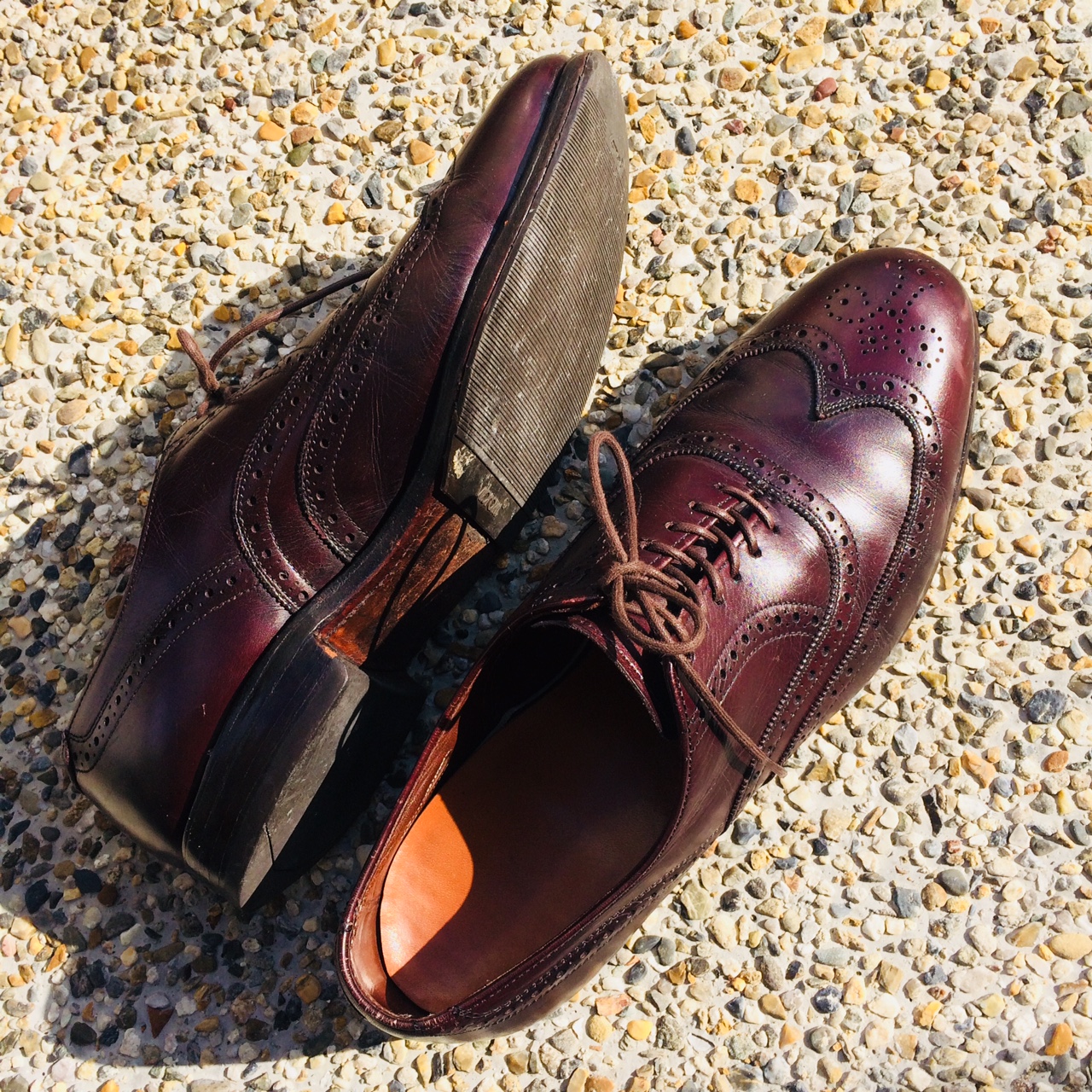 Allen Edmonds Seneca brown Split Toe アレンエドモンズ セネカ