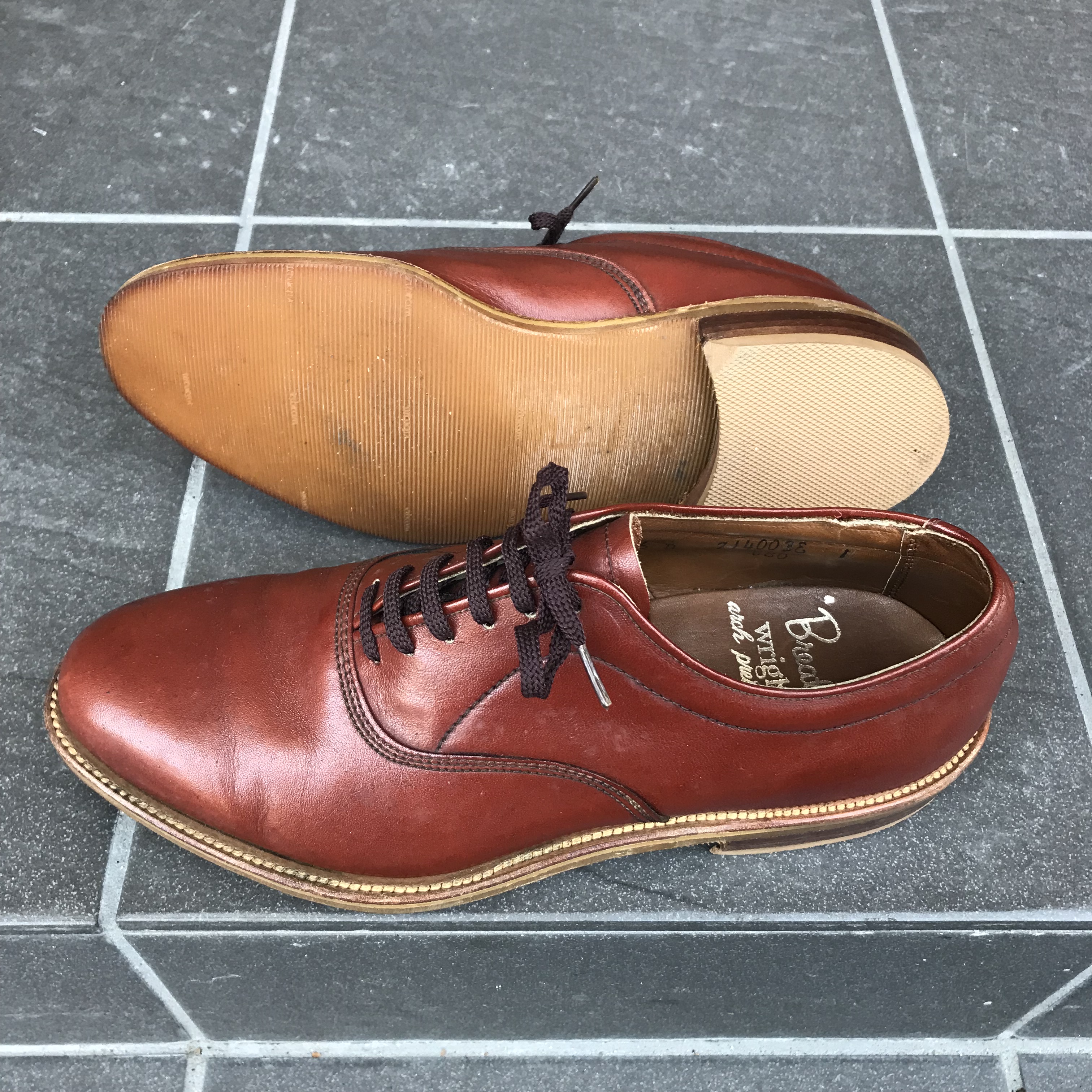 WRIGHT Arch Preserver Shoes ウイングチップ10サイズ