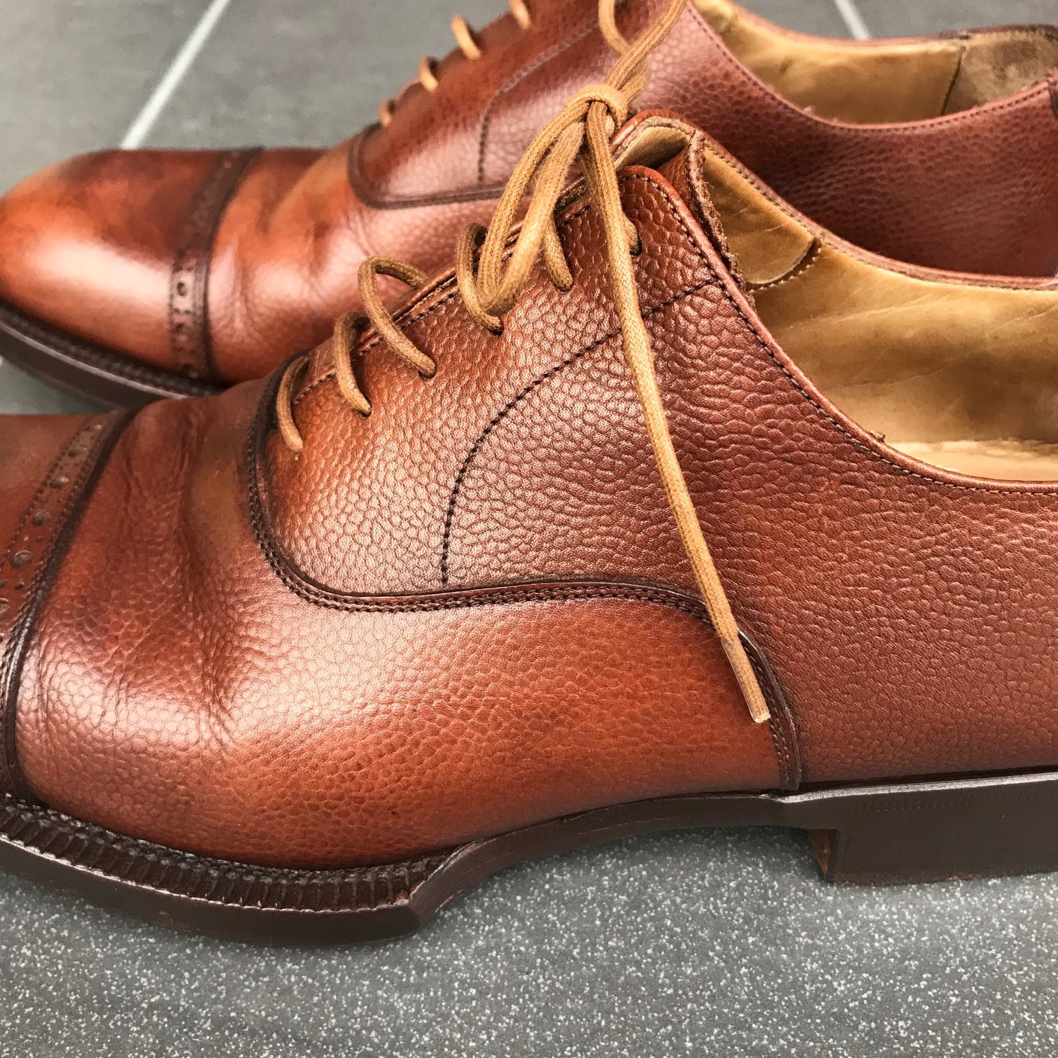 COLE HAAN 復刻 WERNER ハンドメイド イタリア製 スペードソール 